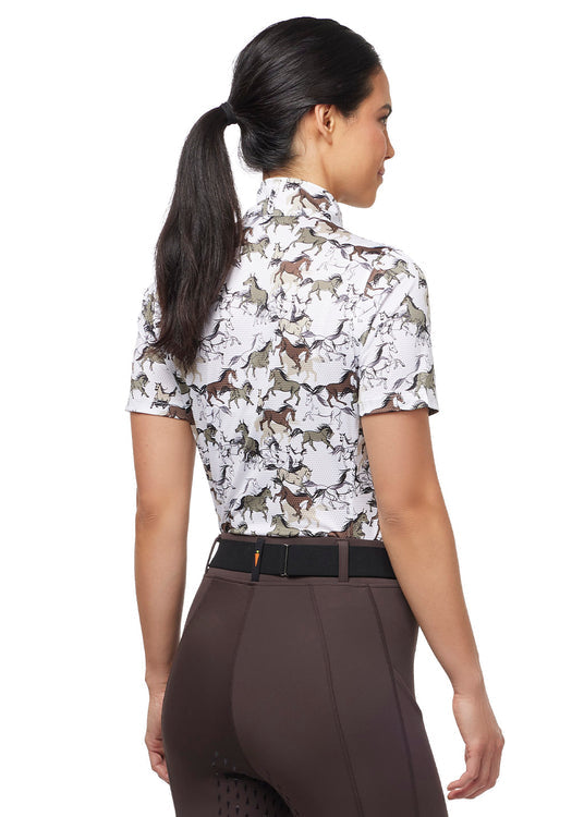 Kerrits Summer Ride Ice Fil Short Sleeve Equestrian Shirt