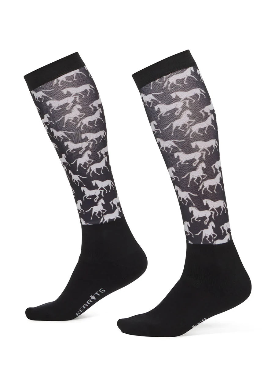Kerrits Dual Zone Boot Socks - Prints