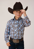 Karman Classics Boy's Long Sleeve Western Shirt