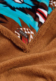 Roper Fuzzy Fleece Throw Blanket