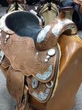 C2688 Used Billy Royal Western Show Saddle 16" Wide