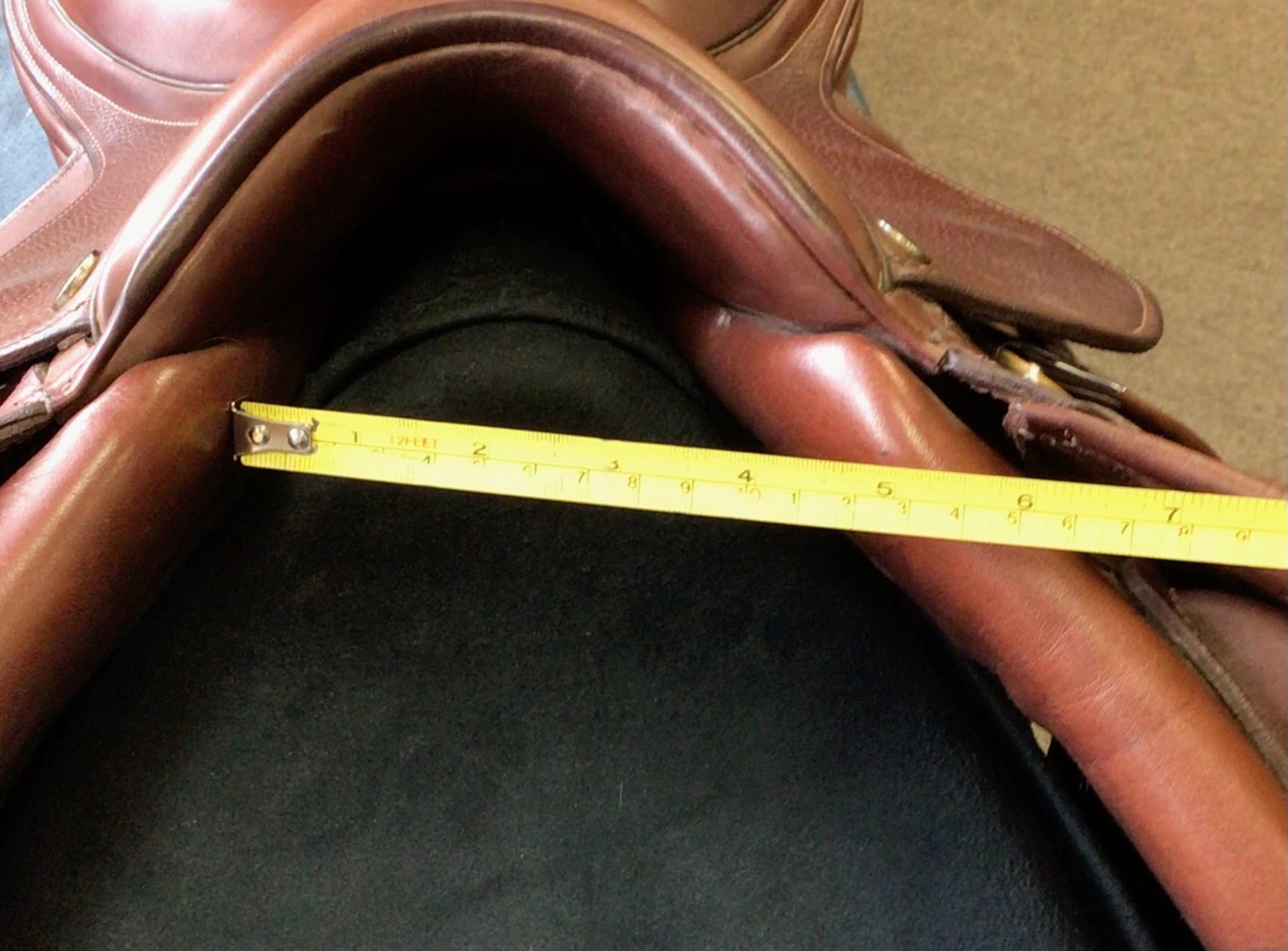 C2687 Used Ovation Palermo Close Contact English Saddle