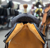 KK Swift Flex II Barrel Saddle by Circle Y- 14.5" Wide