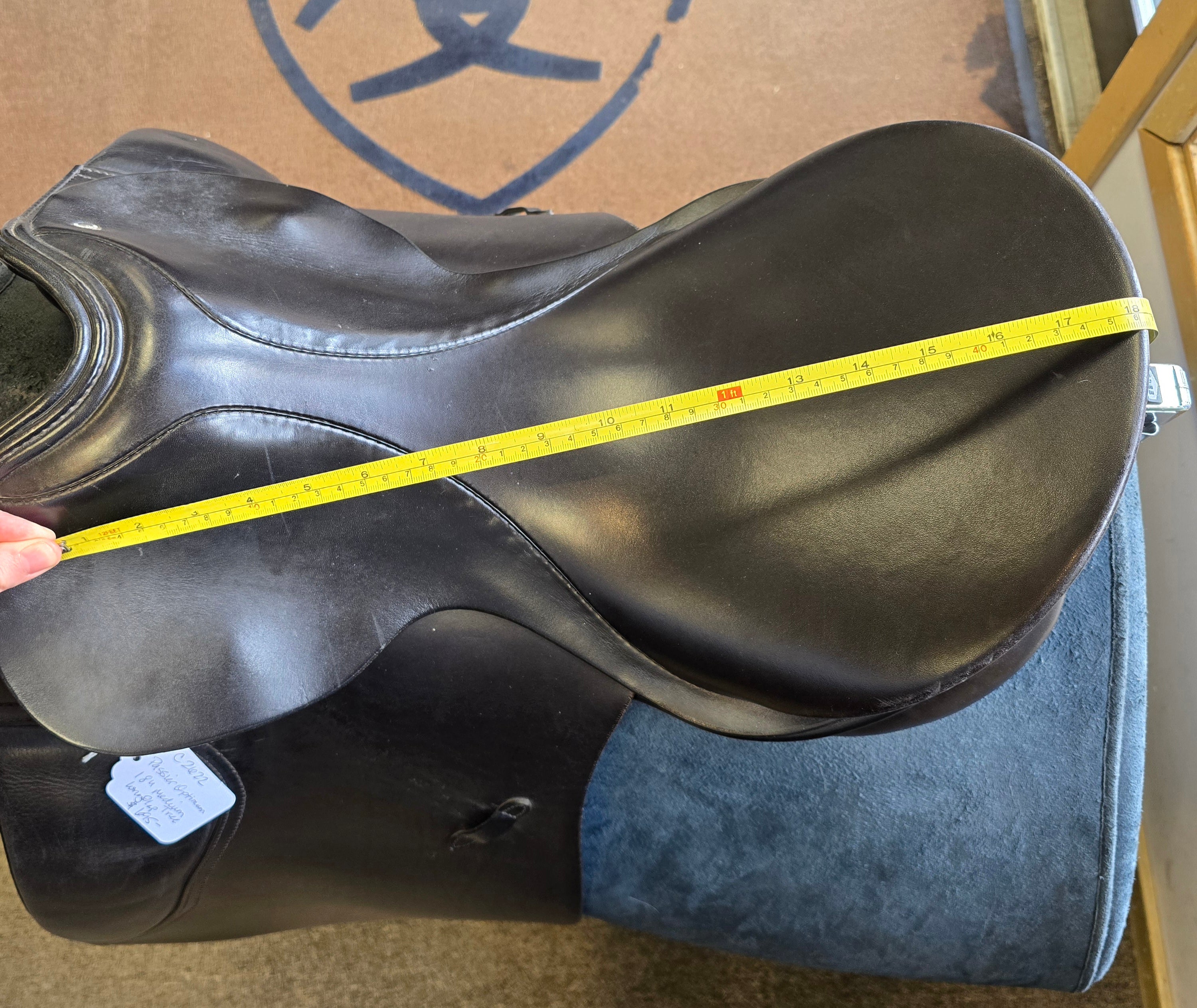 Used Passier Optimum Dressage Saddle - 18" Medium