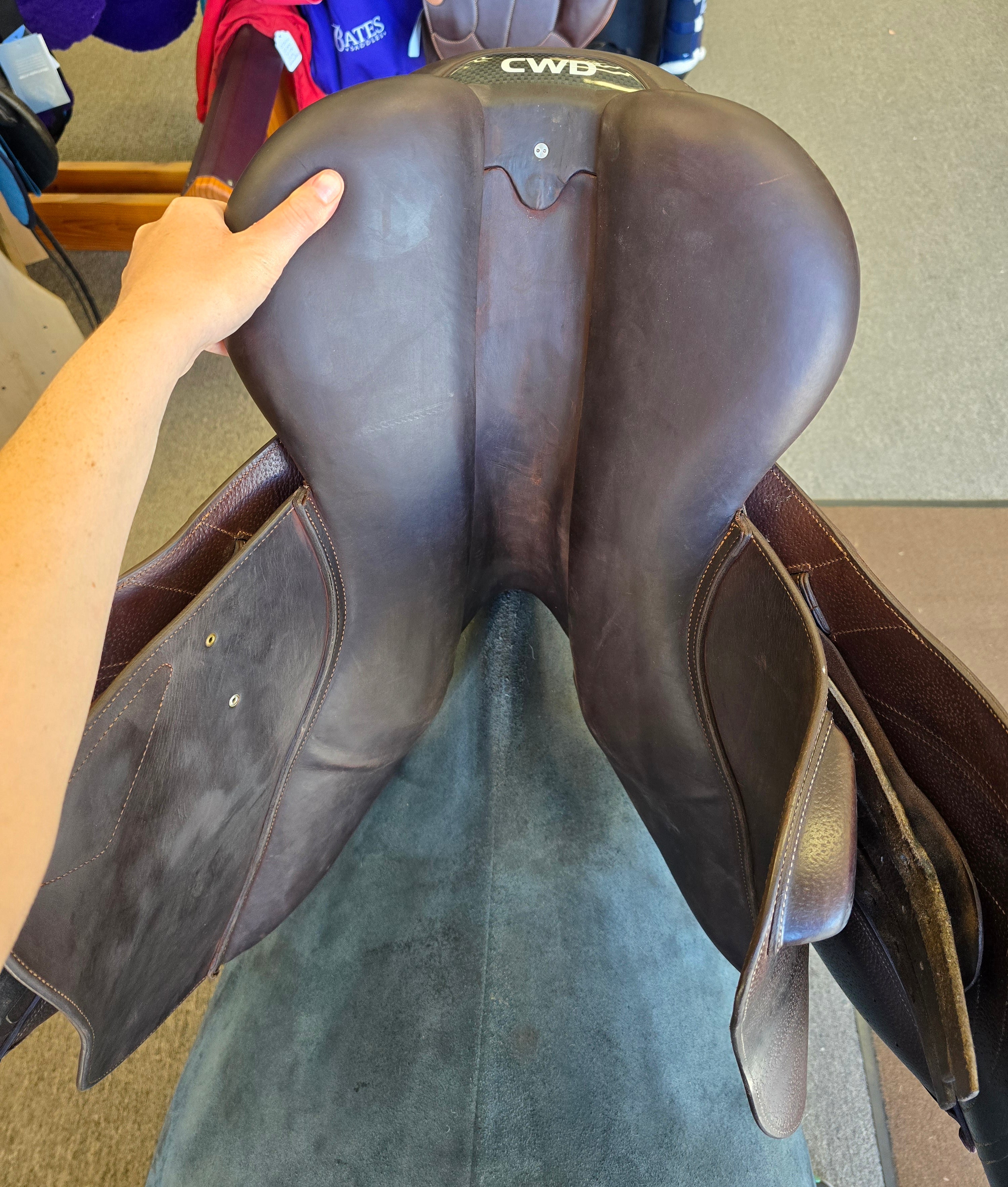 Used CWD 2Gs S32 Mademoiselle Jump Saddle - 17" Medium