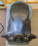 Used CWD SE37 Dressage Monoflap Saddle - 17" Medium