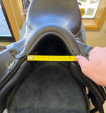 Used CWD SE37 Dressage Monoflap Saddle - 17" Medium