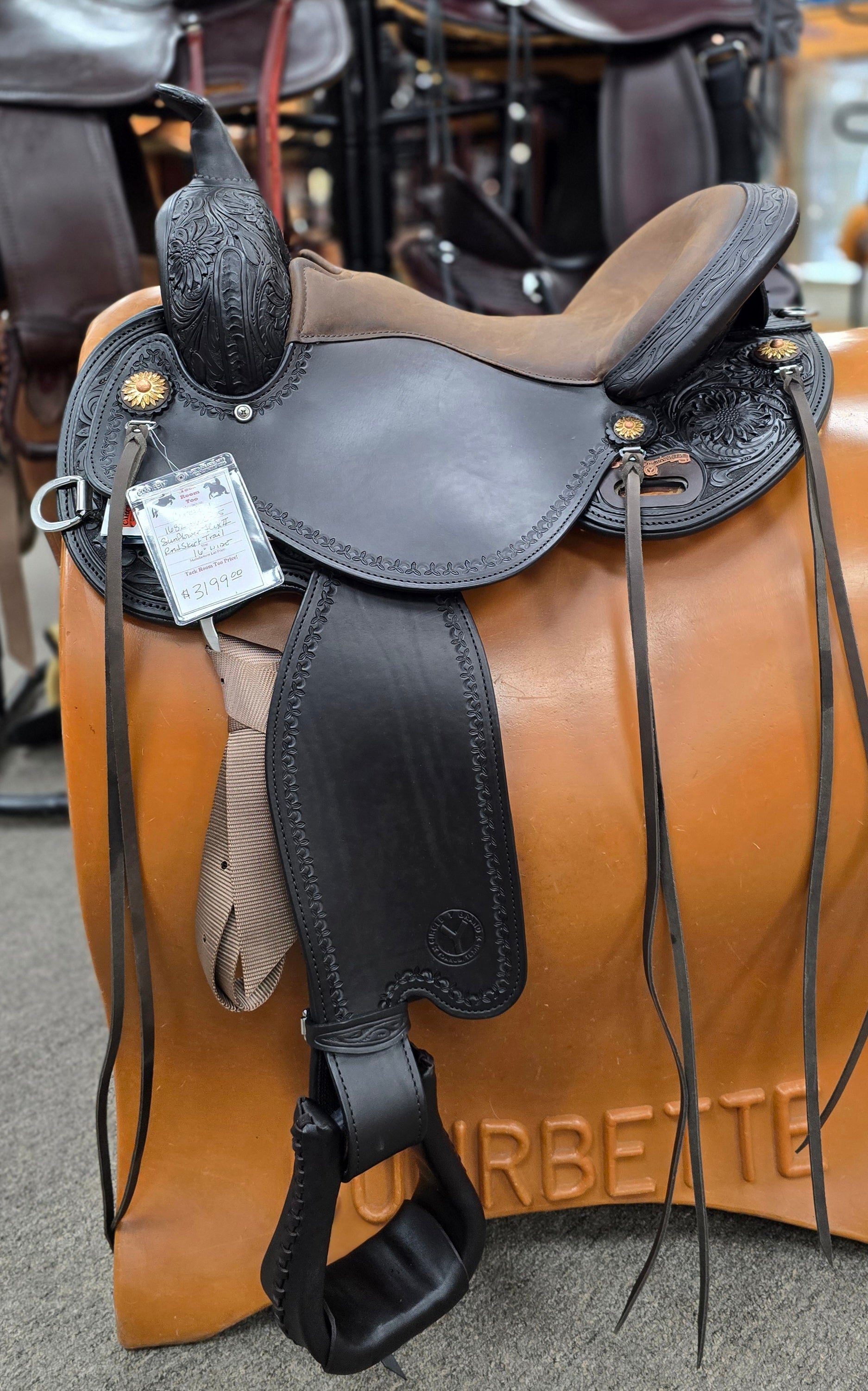 Circle Y Sunflower Flex2 Trail Saddle