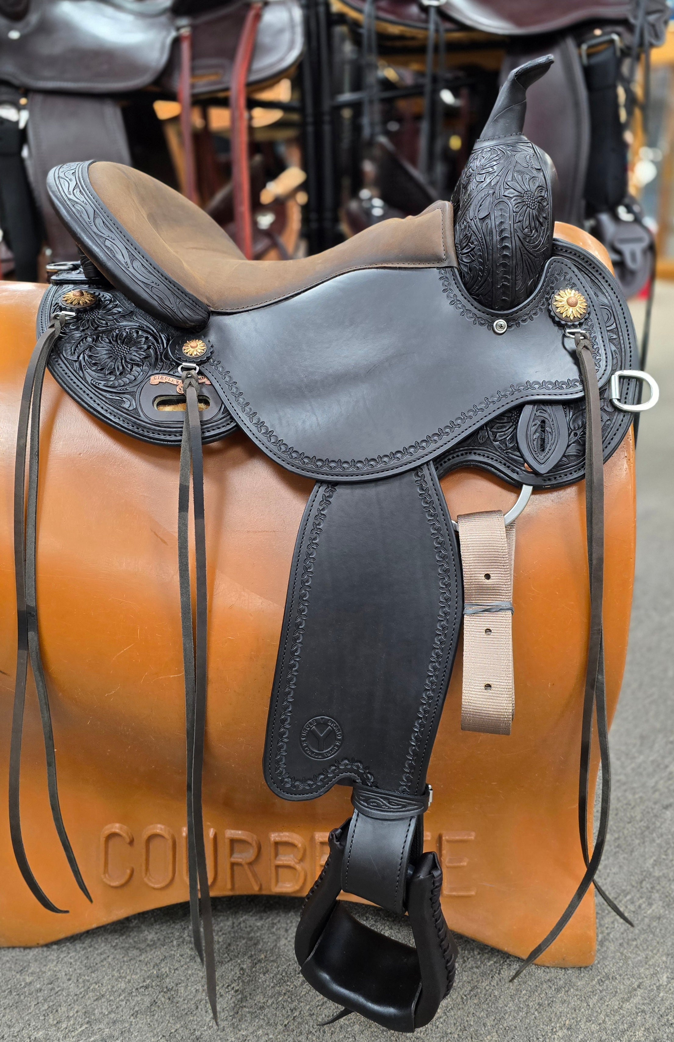 Circle Y Sunflower Flex2 Trail Saddle