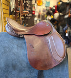 Used Stubben Roxanne Close Contact - 17.5" 31cm