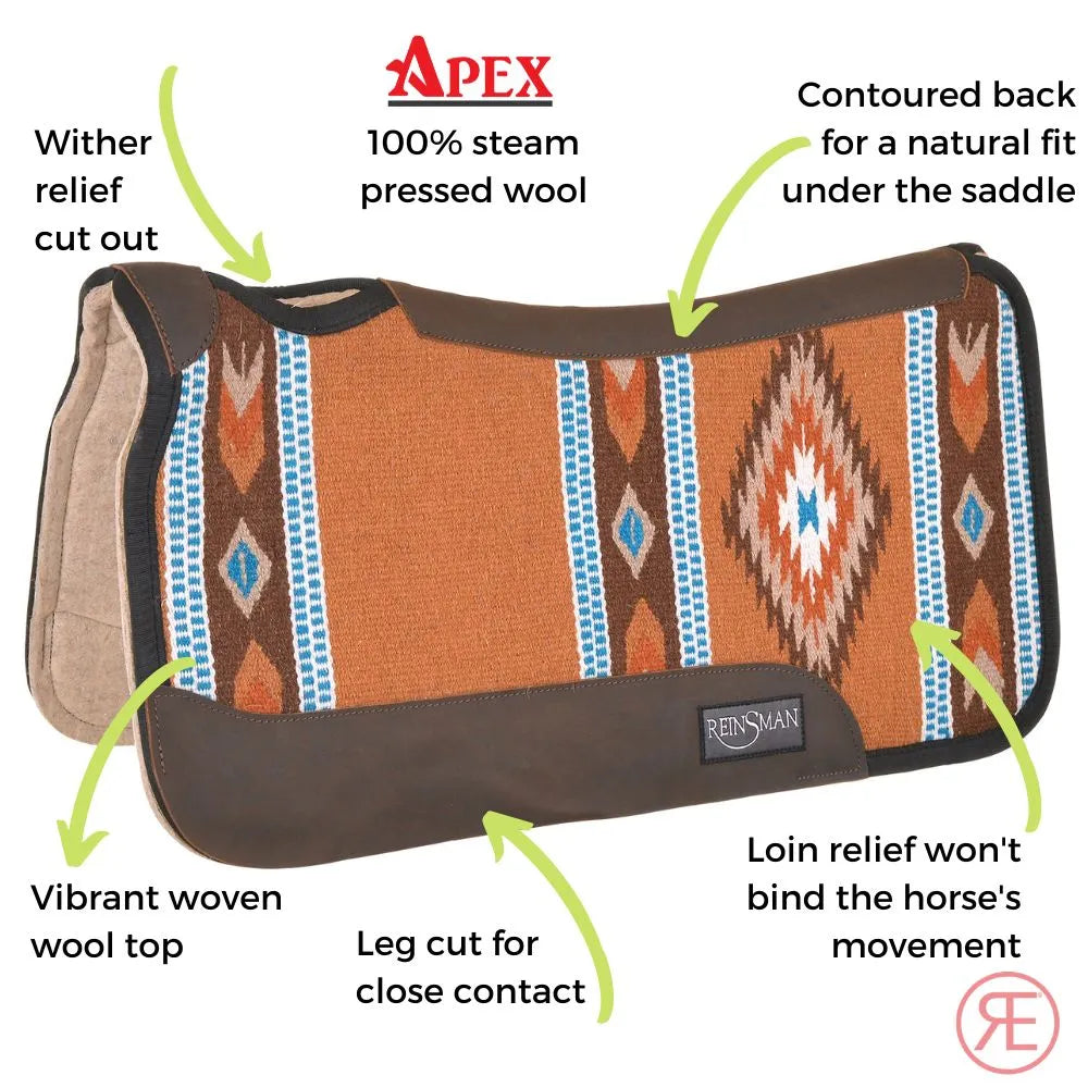 Reinsman Apex Ranahan Wool Pad
