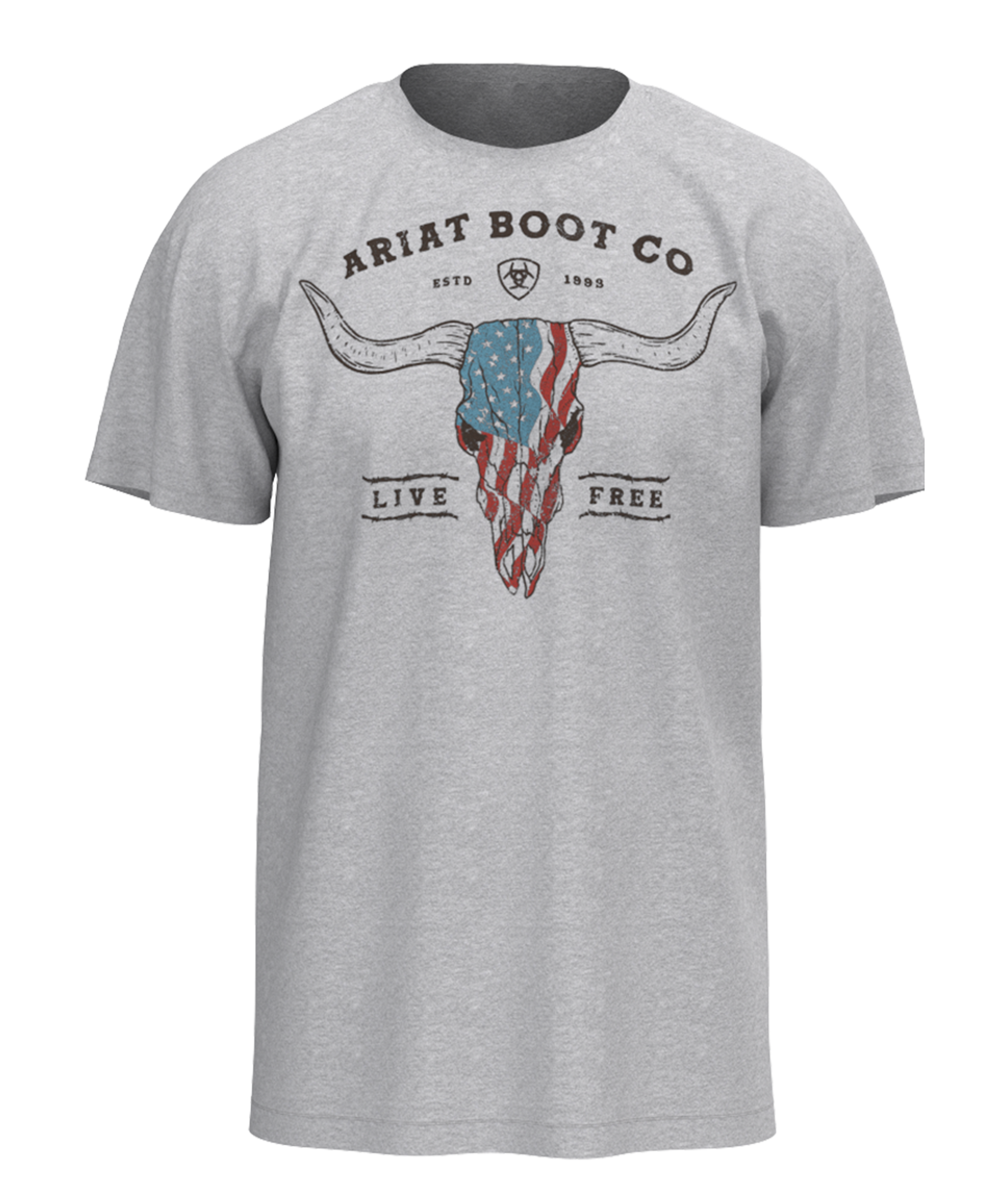 Ariat Boys Long Live Freedom Short Sleeve T-Shirt