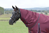 WeatherBeeta ComFiTec Essential Detach-A-Neck Turnout - Burgundy/Navy (220g)