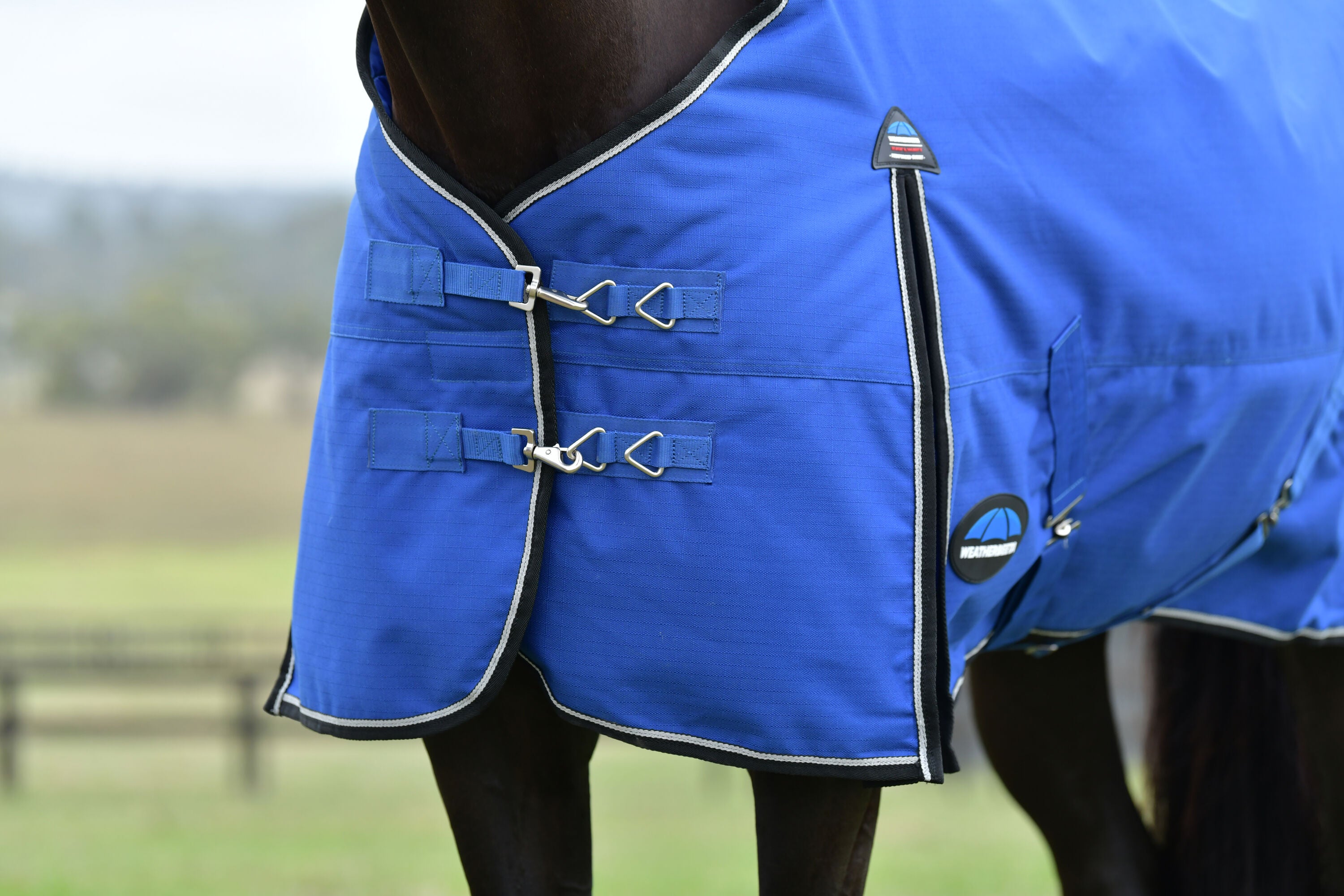 WeatherBeeta ComfiTec Essentials Turnout - Cobalt/Black (220g)