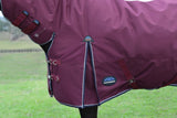 WeatherBeeta ComfiTec Essentials Turnout - Burgundy/Navy (100g)