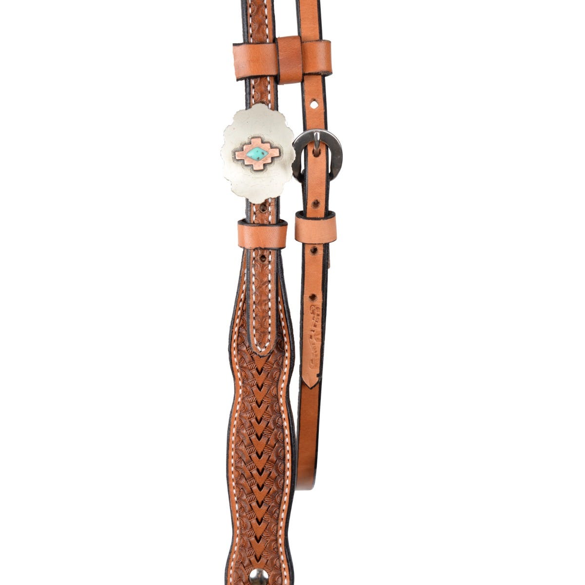 Circle Y Dawson Shaped Brow Headstall