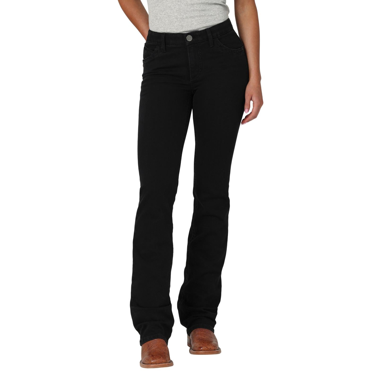 Wrangler Women's Willow Ultimate Riding Jeans Molly Black