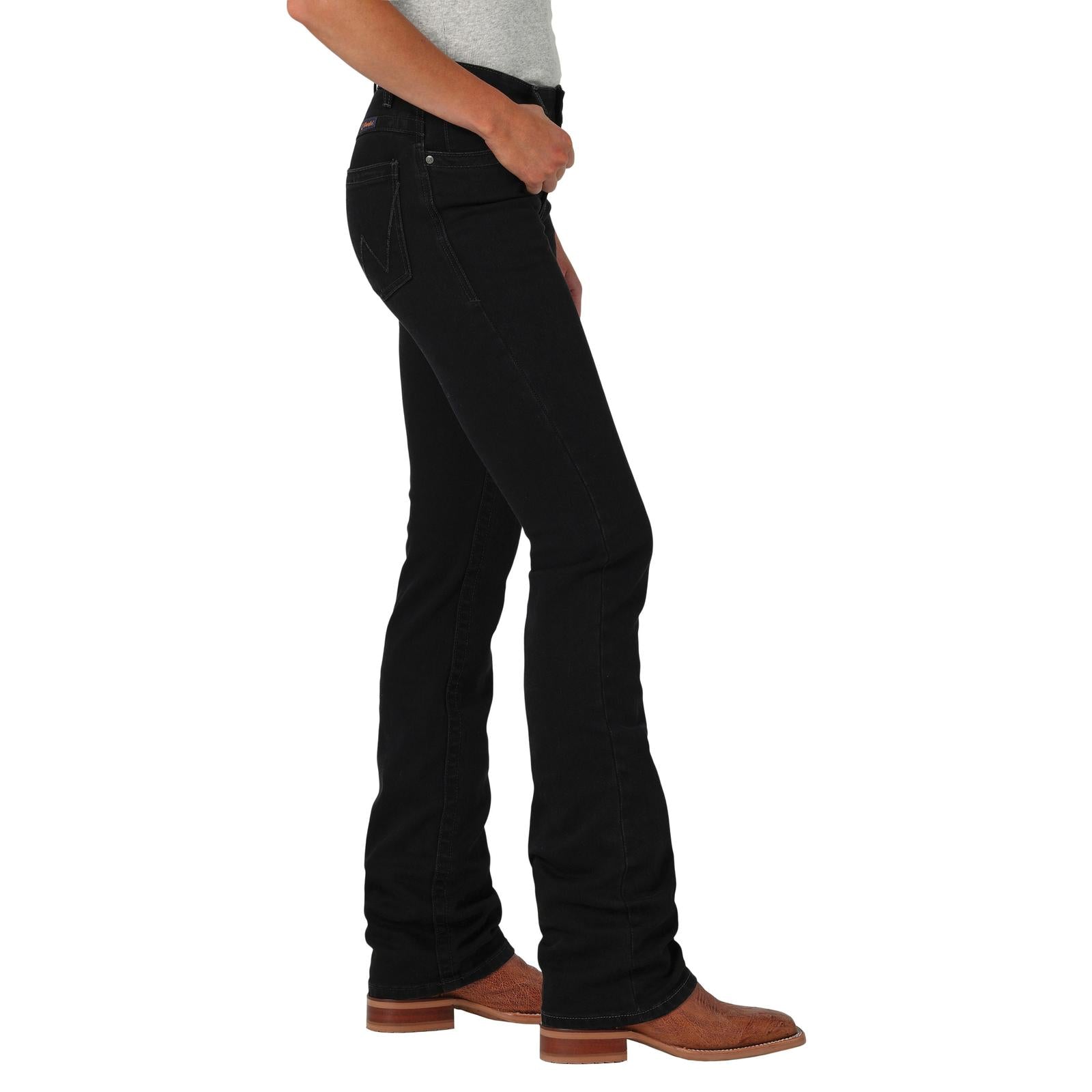 Wrangler Women's Willow Ultimate Riding Jeans Molly Black