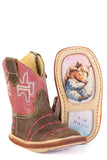 Tin Haul Barwire Belle Infant Boot with Pasture Bedtime Sole