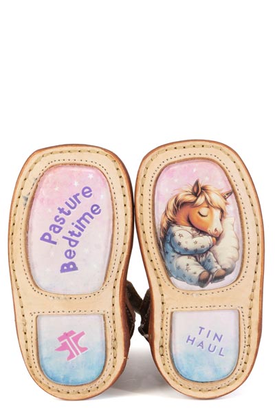 Tin Haul Barwire Belle Infant Boot with Pasture Bedtime Sole