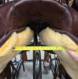 C2684 Used Scott Thomas Cordura Trail Saddle - Full QH 17"