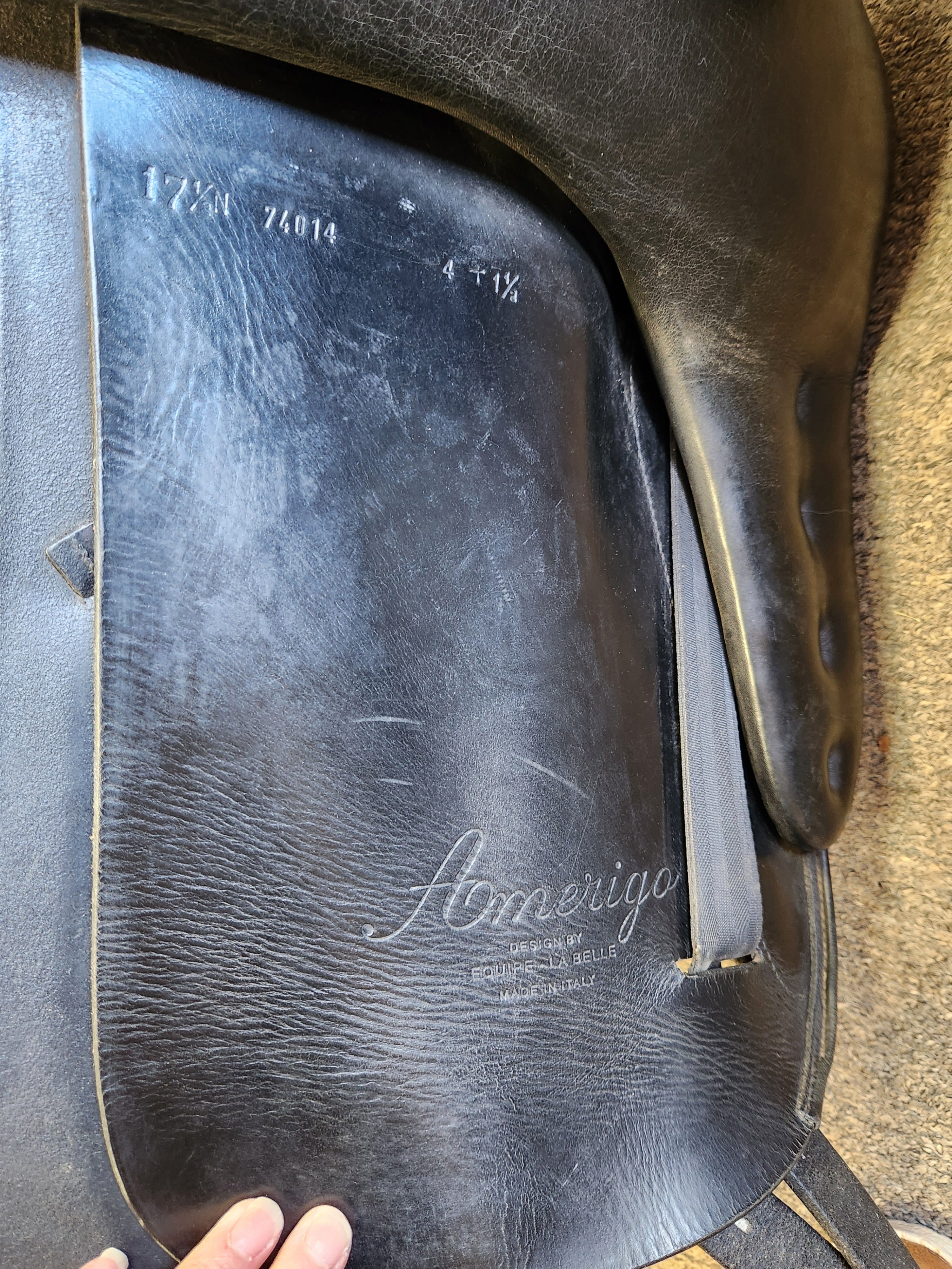 C2683 Used Amerigo Cervia Dressage Saddle