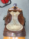 Used Bodean Hide Works Western Pleasure/trail Saddle 15" Medium Tree