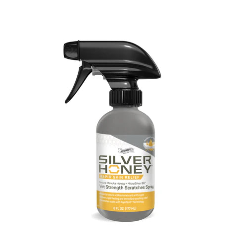 Silver Honey Rapid Skin Relief Vet Strength Scratches Spray