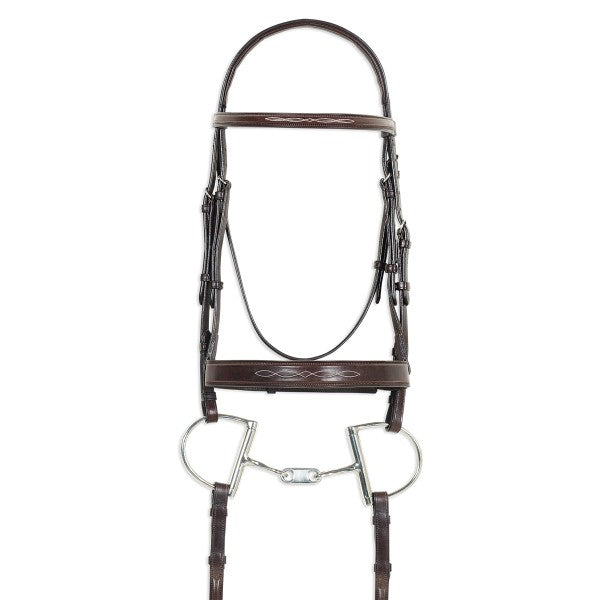 Pessoa PRO Fancy Stitched Wide Nose Bridle