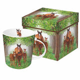 Kelley and Company Mare & Foals Mug and Box
