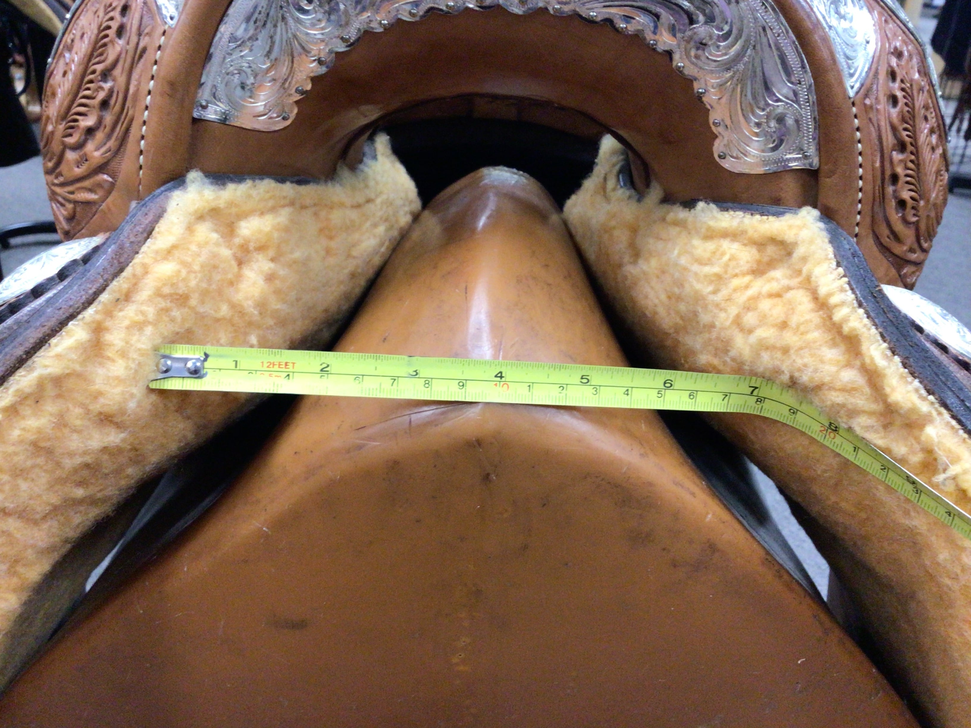 C2688 Used Billy Royal Western Show Saddle 16" Wide