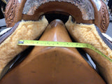 C2688 Used Billy Royal Western Show Saddle 16" Wide