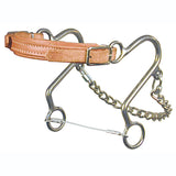 Reinsman Little "S" Flat Double Buckle Leather Hackamore