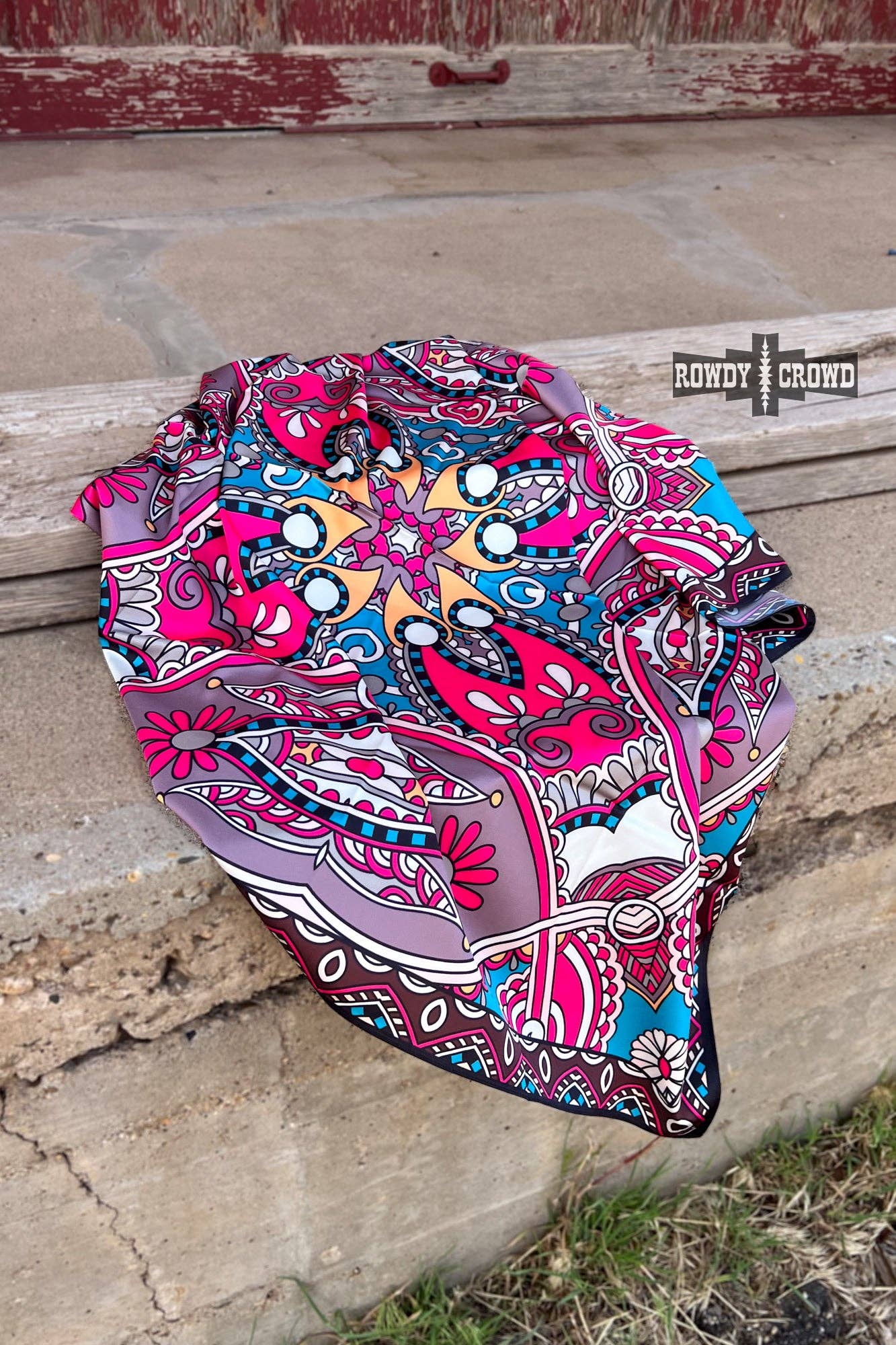 Rowdy Crowd Acapulco Wild Rag/ Scarf