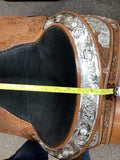 C2688 Used Billy Royal Western Show Saddle 16" Wide