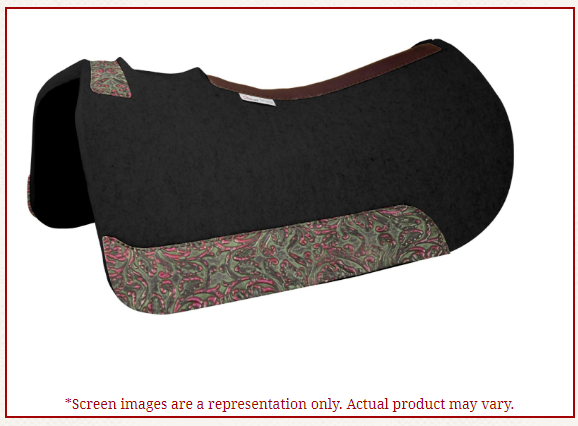 5 Star Western Contour Barrel Pad 30 X 28 Round Skirt