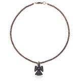 Montana Silversmiths Bronze Thunderbird Beaded Attitude Necklace