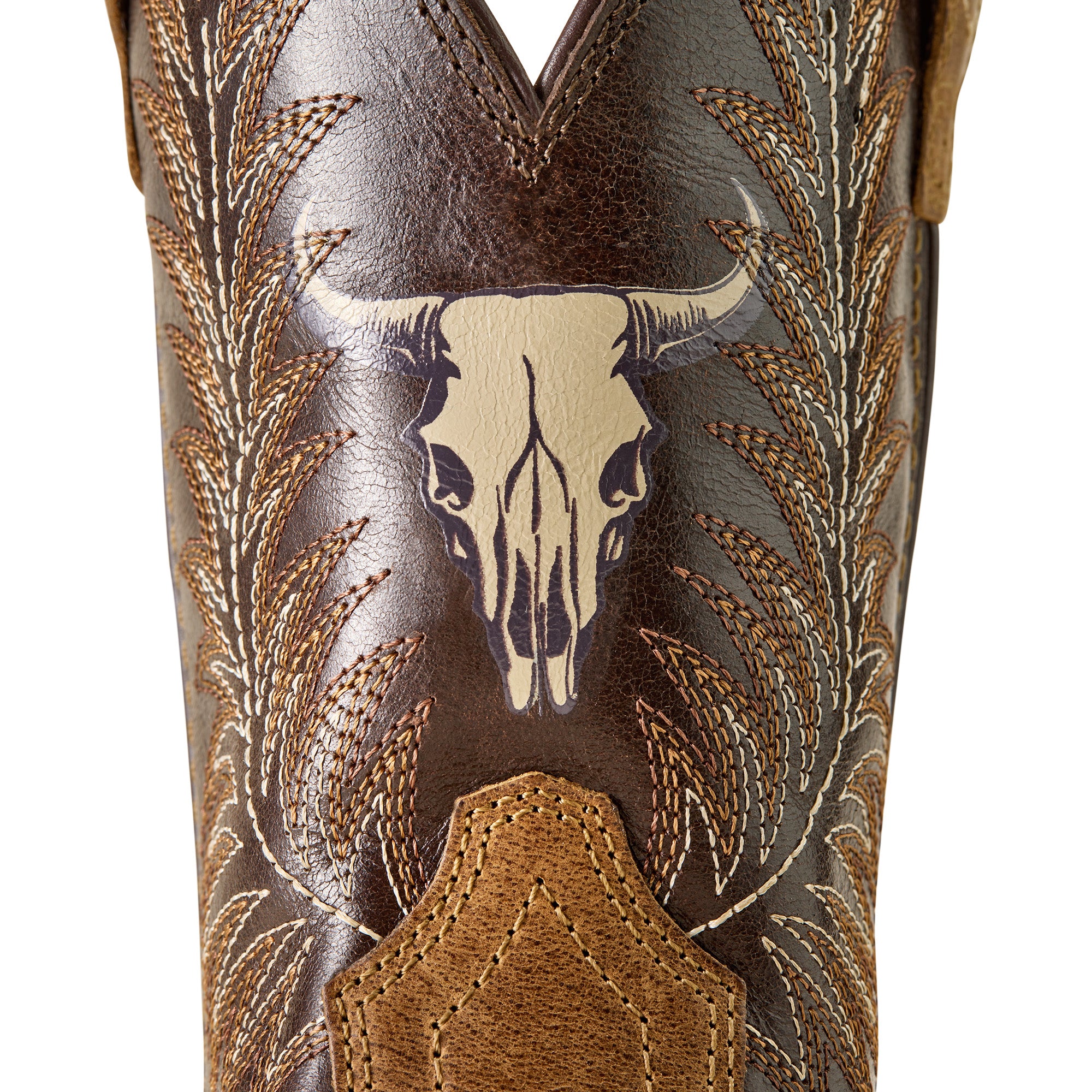 Ariat Youth Stampede Wide Square Toe Western Boot