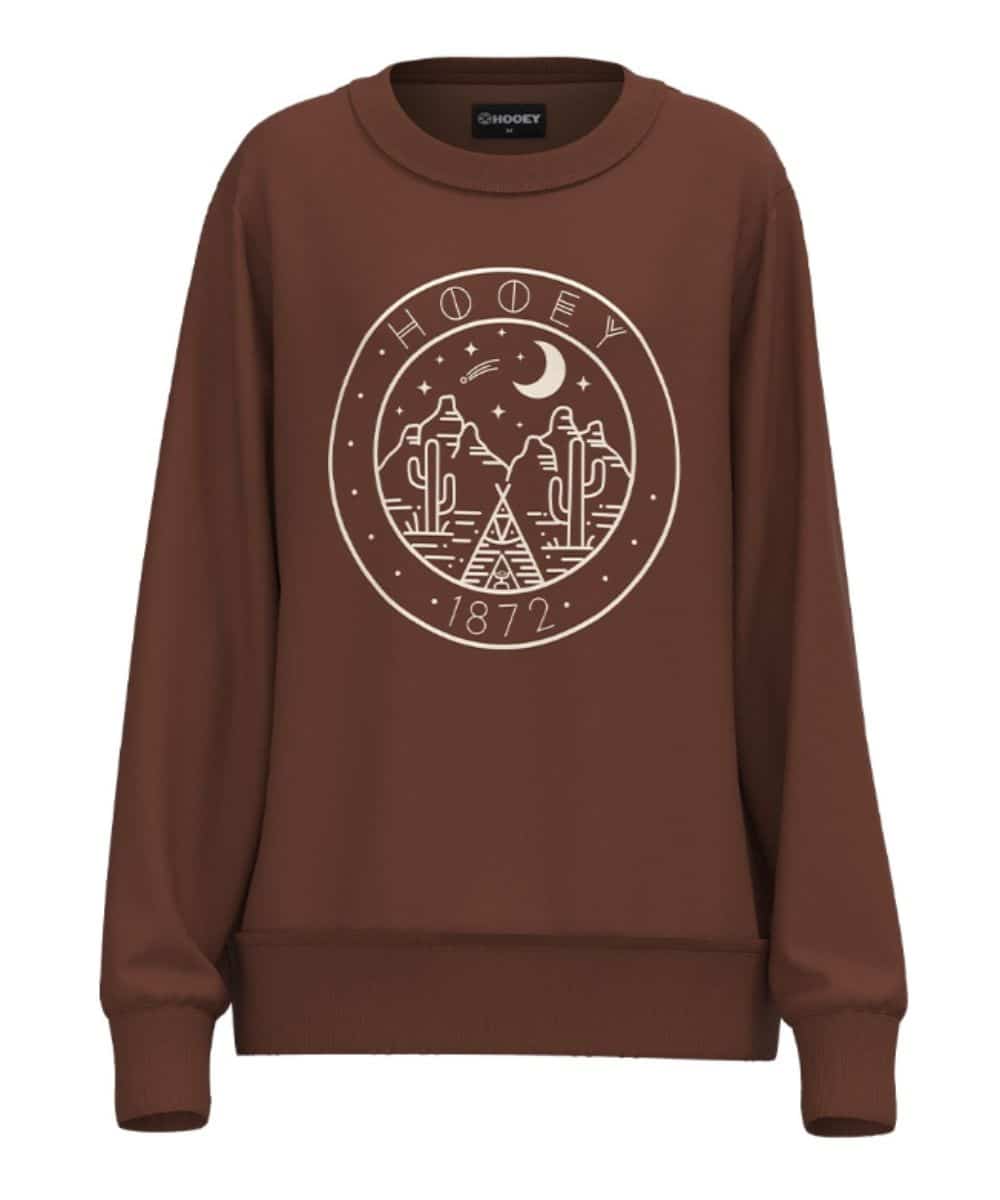 Hooey Ladies "Stallion" Crewneck Pullover