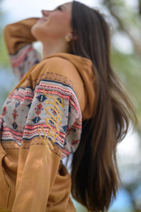 Hooey "Legendary" Ladies Tan Hoodie