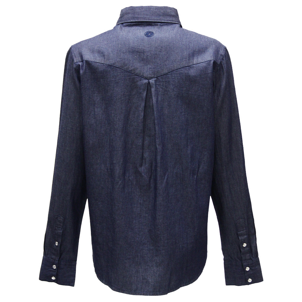 Hooey Ladies Del Denim Chambray Long Sleeve Shirt