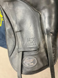 C2701 Used 17.5" Custom Saddlery Dressage Saddle