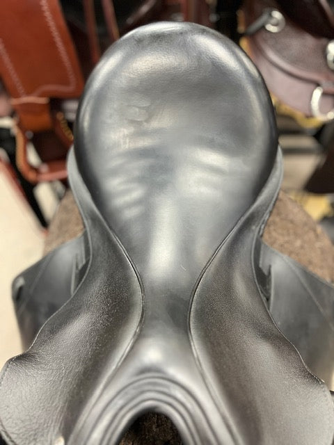 C2701 Used 17.5" Custom Saddlery Dressage Saddle