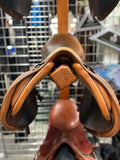 C2692 Used 17" Beval Close Contact Saddle