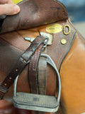 C2692 Used 17" Beval Close Contact Saddle