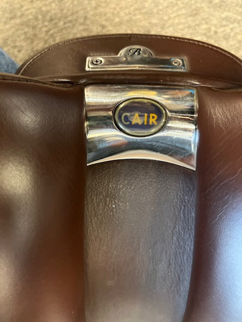 C2691 Used 17" Bates Caprilli Close Contact Saddle