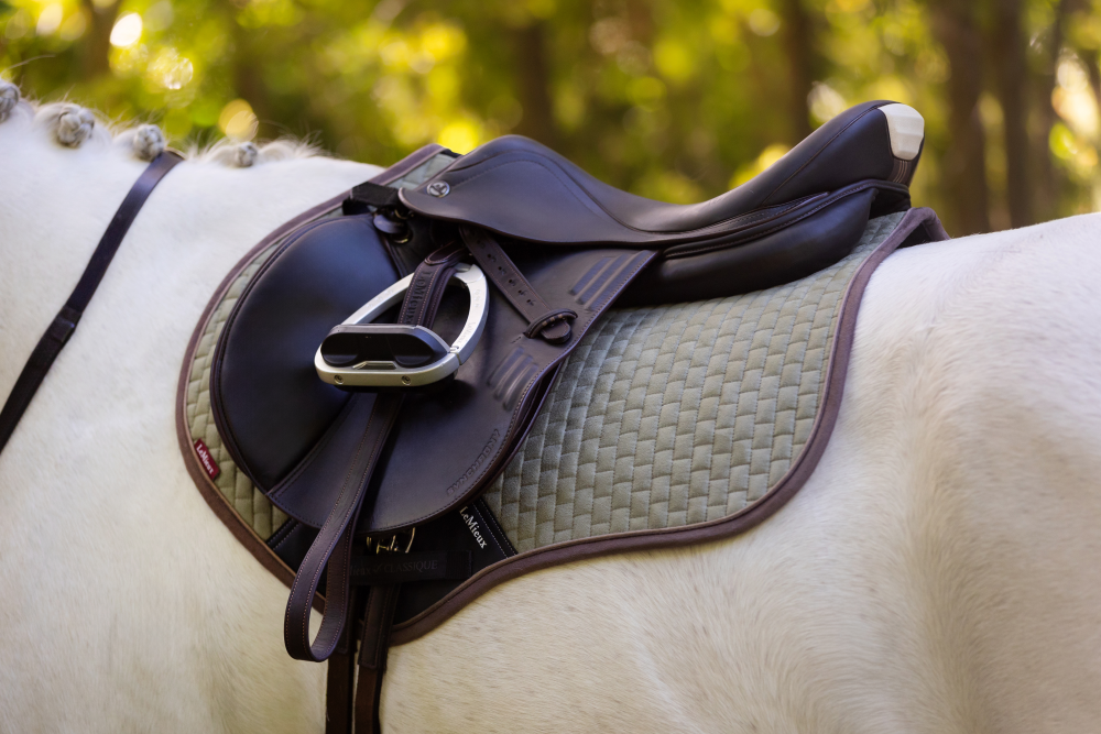LeMieux Suede Close Contact Square Saddle Pad