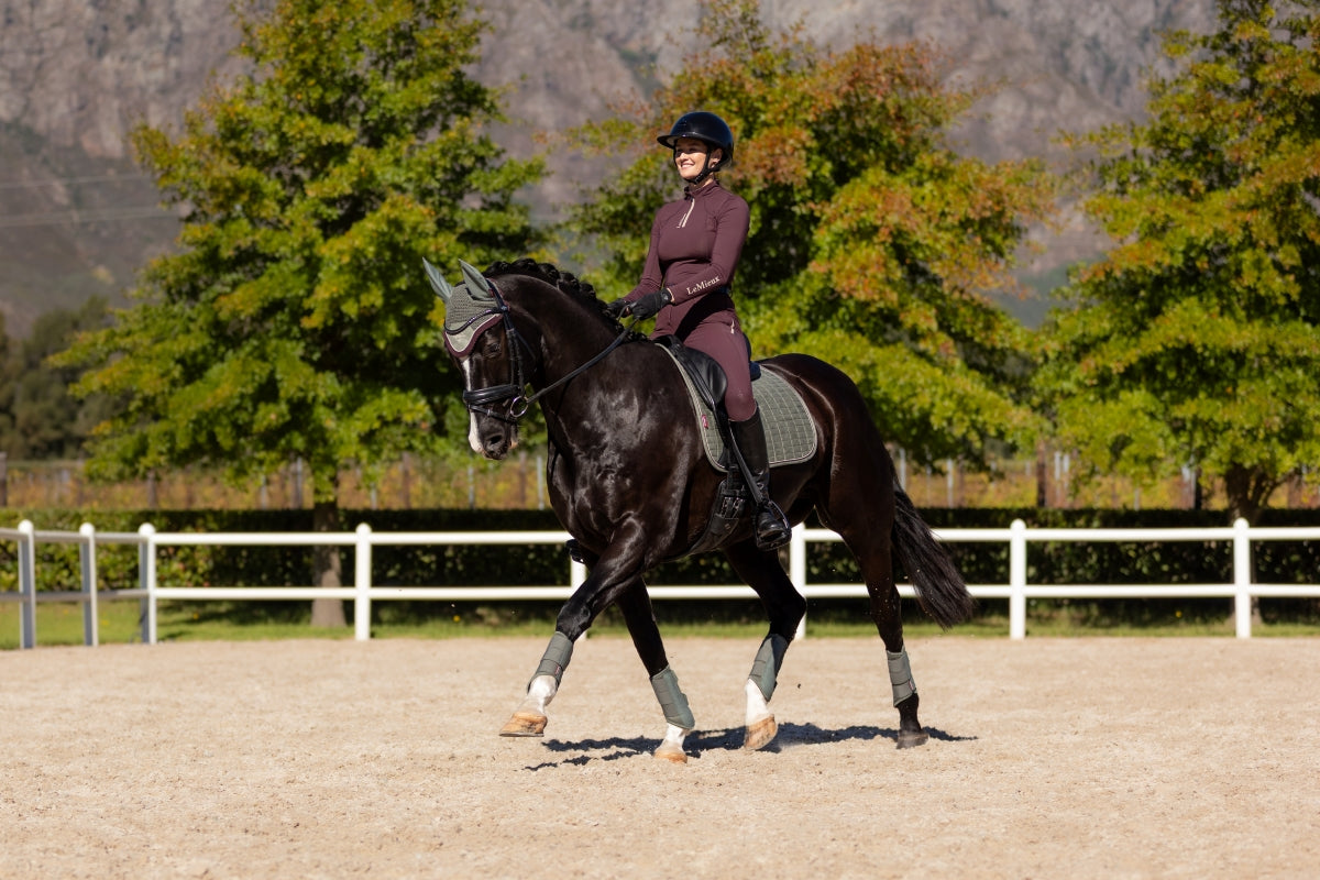 LeMieux Suede Dressage Square Saddle Pad