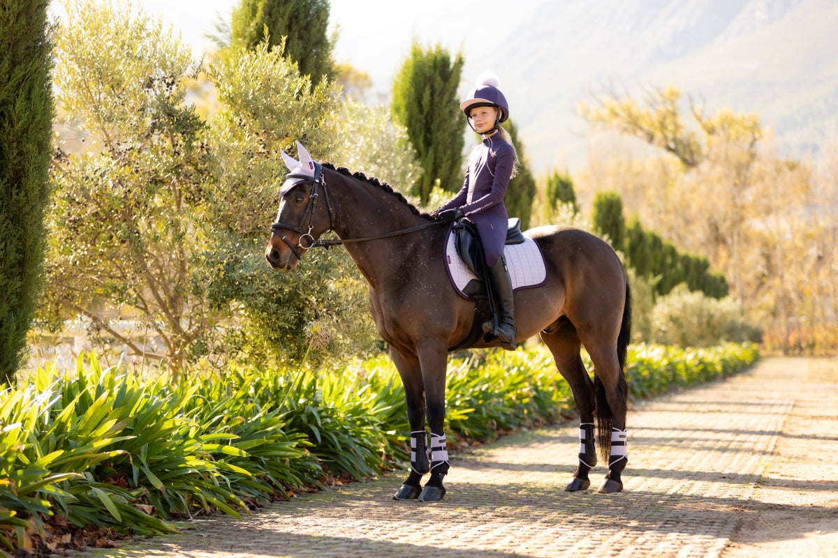 LeMieux General Purpose GP Suede Square Pad - New for Fall 2025