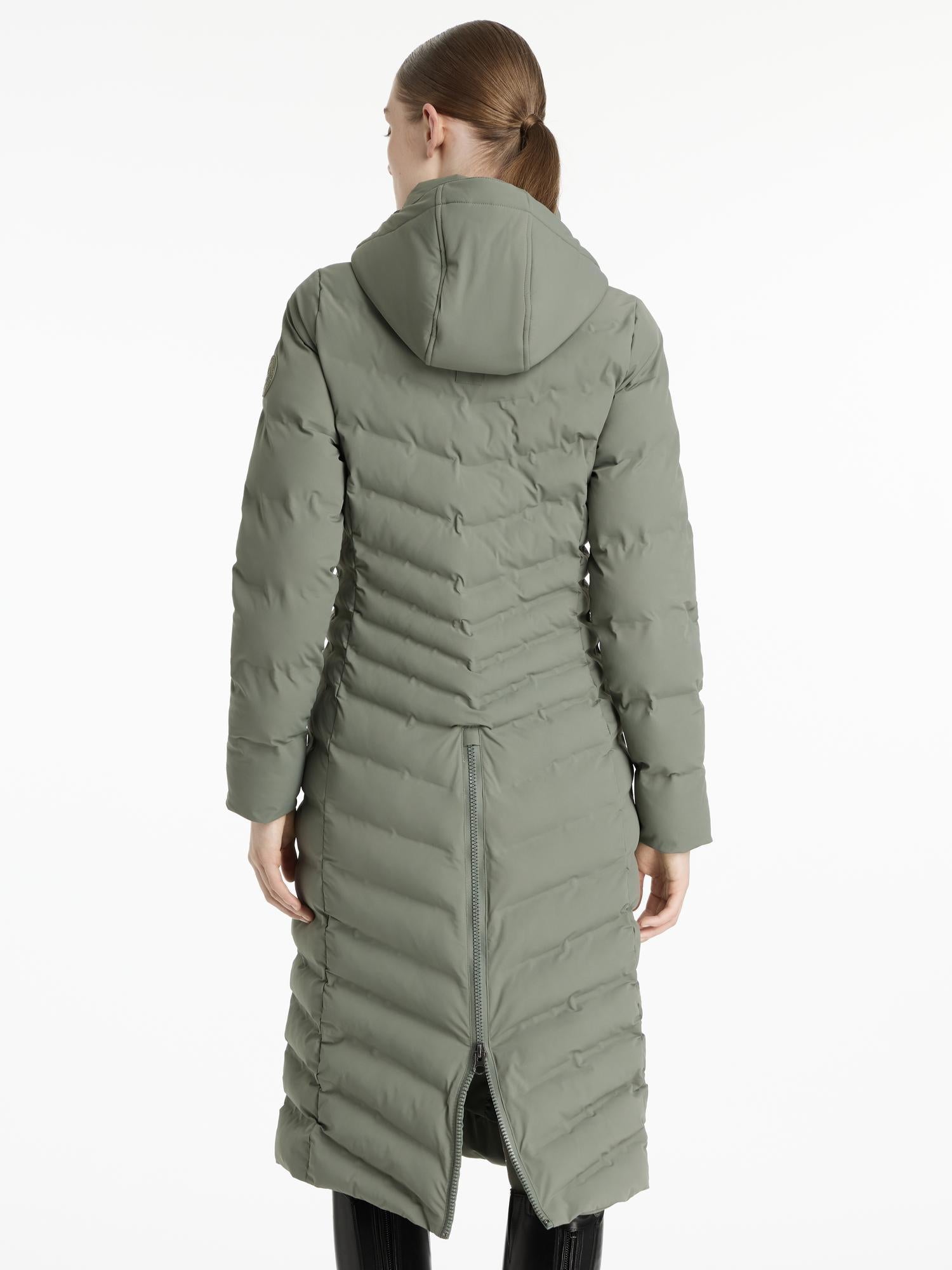 LeMieux hayley Water Resistant Longline Puffer Coat